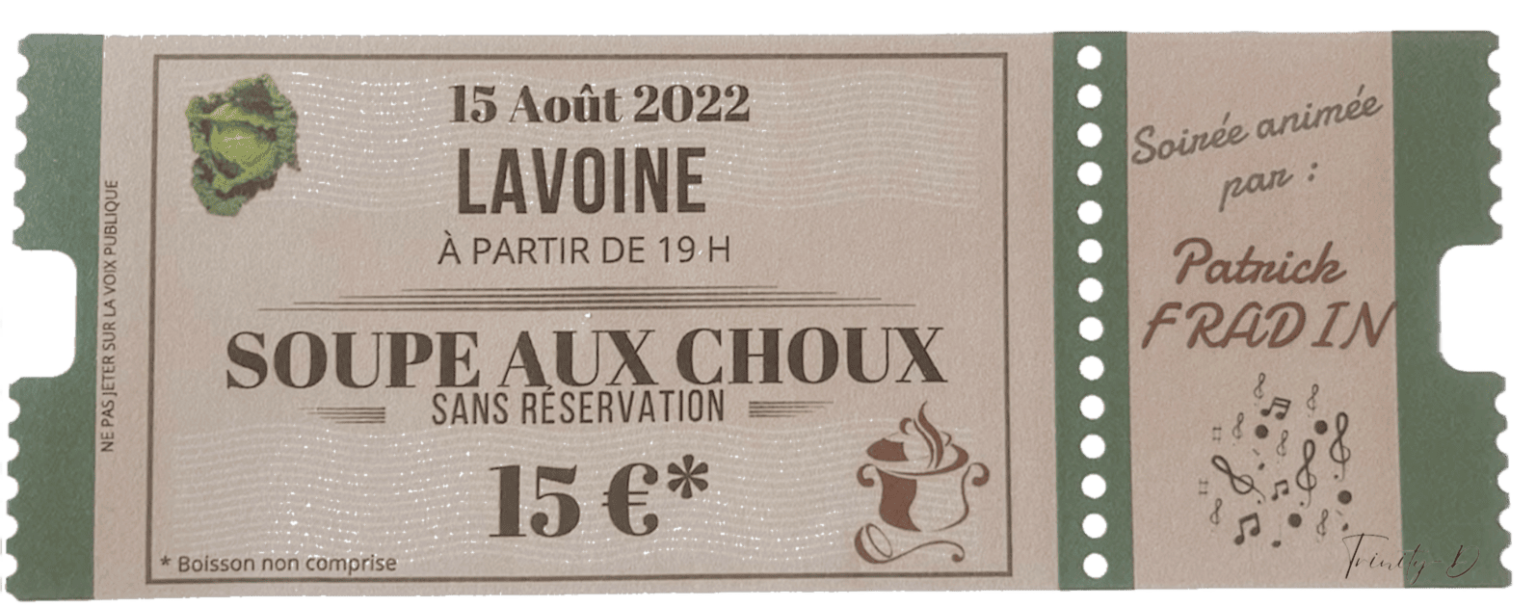 Création print événement